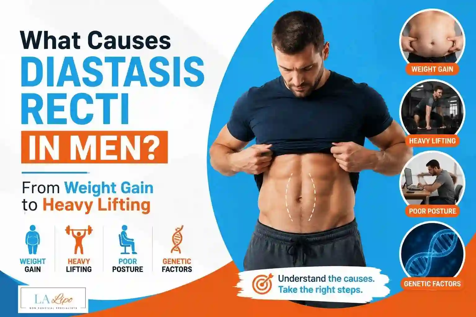 What Causes Diastasis Recti in Men? From Weight Gain to Heavy Lifting Barking and Dagenham